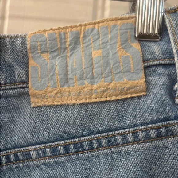 MOTHER Snacks Funnel High Waist Wide Leg jeans - Picture 10 of 14